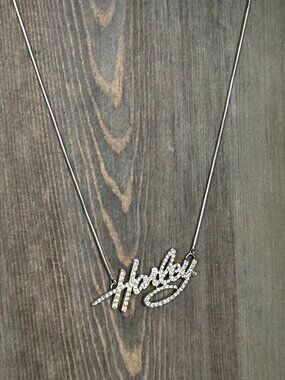 Harley Davidson Bling Necklace